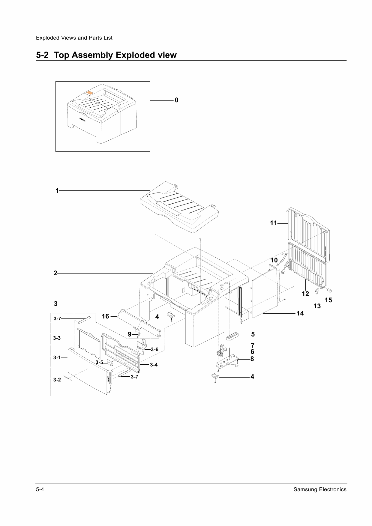 Samsung Laser-Printer ML-1451N Parts Manual-2
